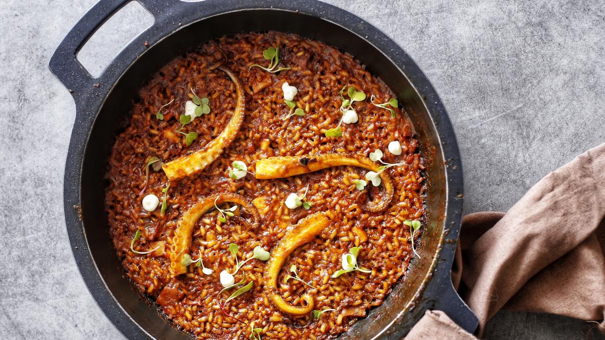 Pulpo Blanco con Arroz